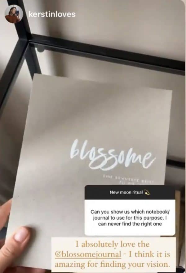 Blossome Journal by Simone Stocker Achtsamkeit Selbstliebe