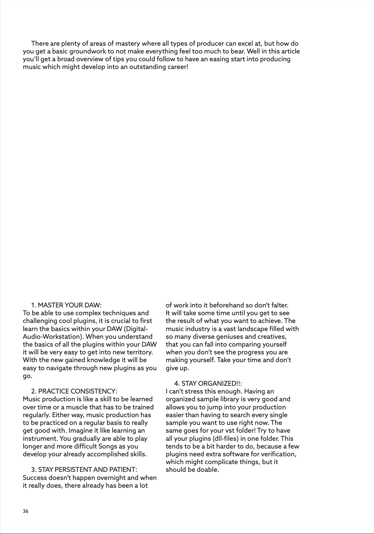 By Simone Stocker_Creative Director_Art Director_Music Magazine_Layout Design_Bloom records