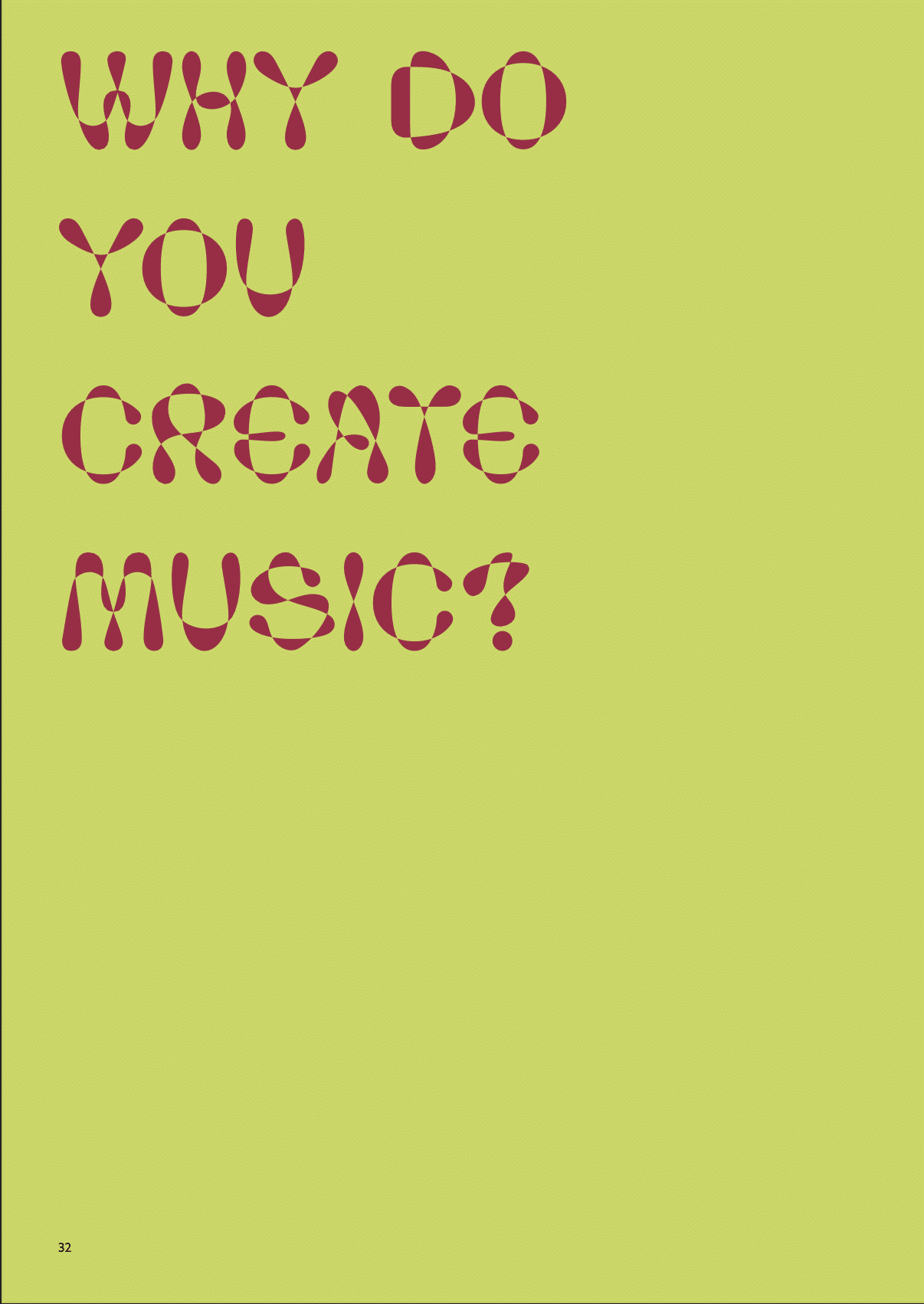 By Simone Stocker_Creative Director_Art Director_Music Magazine_Layout Design_Bloom records